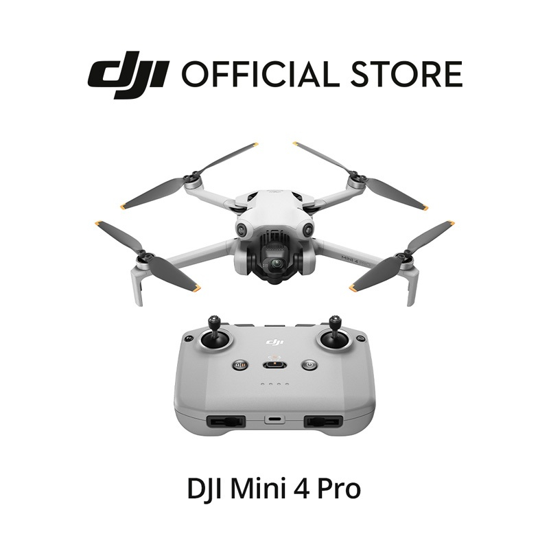 DJI Mini 4 Pro - Camera Drone 4K/60fps HDR | True Vertical Shooting | Extended Battery Life