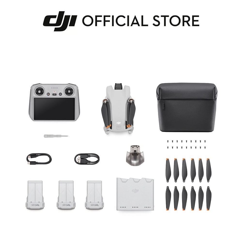 DJI Mini 3 - Camera Drone I Under 249 g I 38/51 Min Flight Time I 4K HDR Video