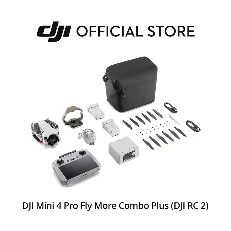 DJI Mini 4 Pro - Camera Drone 4K/60fps HDR | True Vertical Shooting | Extended Battery Life