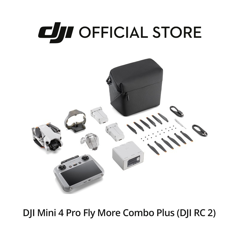DJI Mini 4 Pro - Camera Drone 4K/60fps HDR | True Vertical Shooting | Extended Battery Life