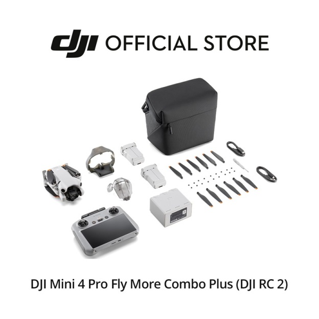 DJI Mini 4 Pro - Camera Drone 4K/60fps HDR | True Vertical Shooting | Extended Battery Life