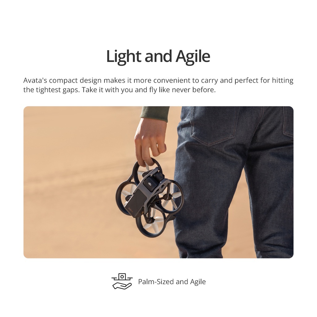 DJI Avata Lightweight And Compact Drone For Safe Immersive Flight