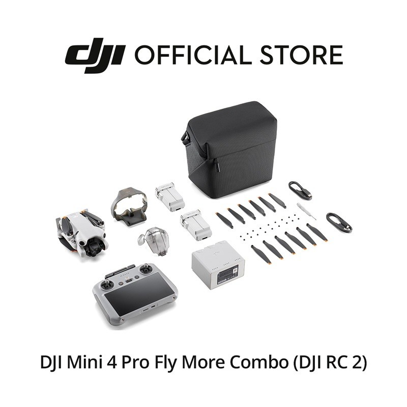 DJI Mini 4 Pro - Camera Drone 4K/60fps HDR | True Vertical Shooting | Extended Battery Life