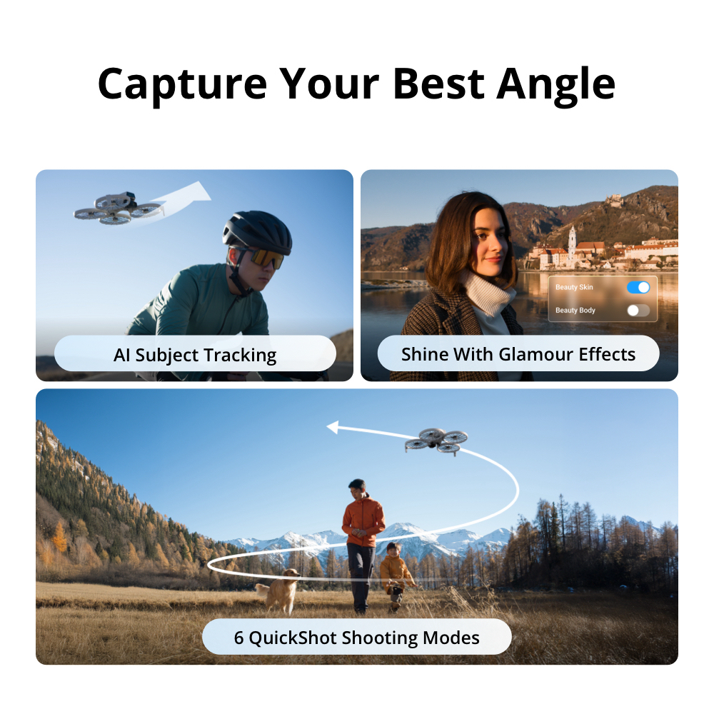 【NEW】DJI Flip Foldable Full-Coverage Propeller Guard | 4K/60fps HDR Video | 31Min Max Flight