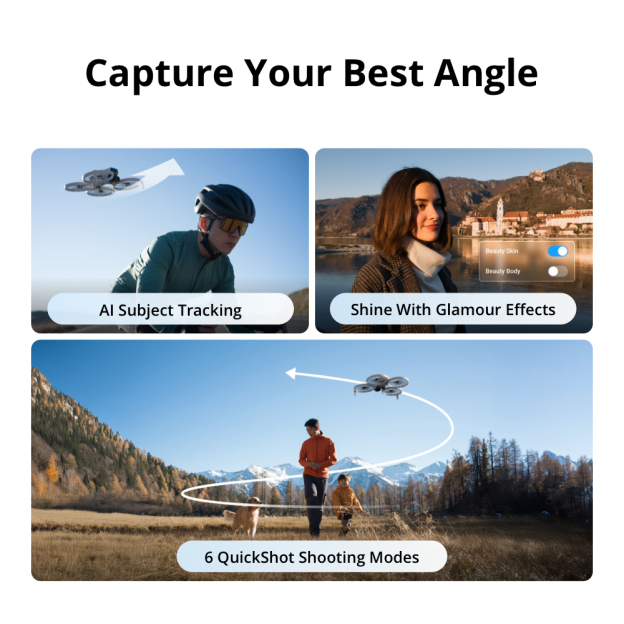 【NEW】DJI Flip Foldable Full-Coverage Propeller Guard | 4K/60fps HDR Video | 31Min Max Flight