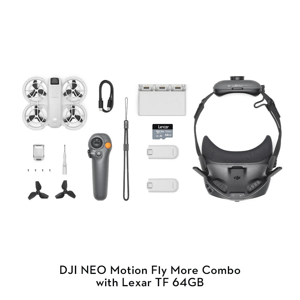 DJI Neo - Camera Drone | 4K/30fps | 135g Ultra Light Weight | Palm Landing | Beginner Friendly