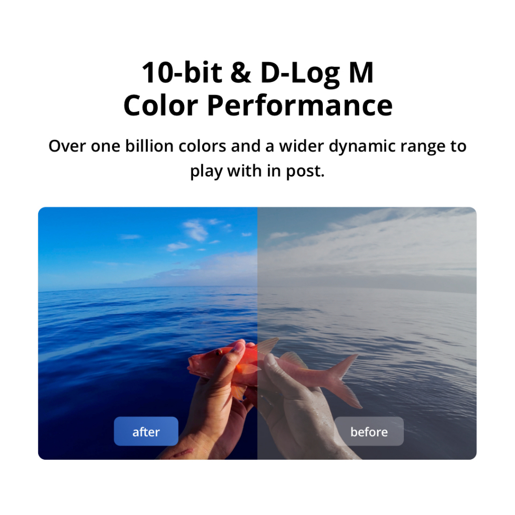 DJI Osmo Action 4 - Action Camera |10-bit & D-Log M Color Performance | Long-Lasting Battery Life
