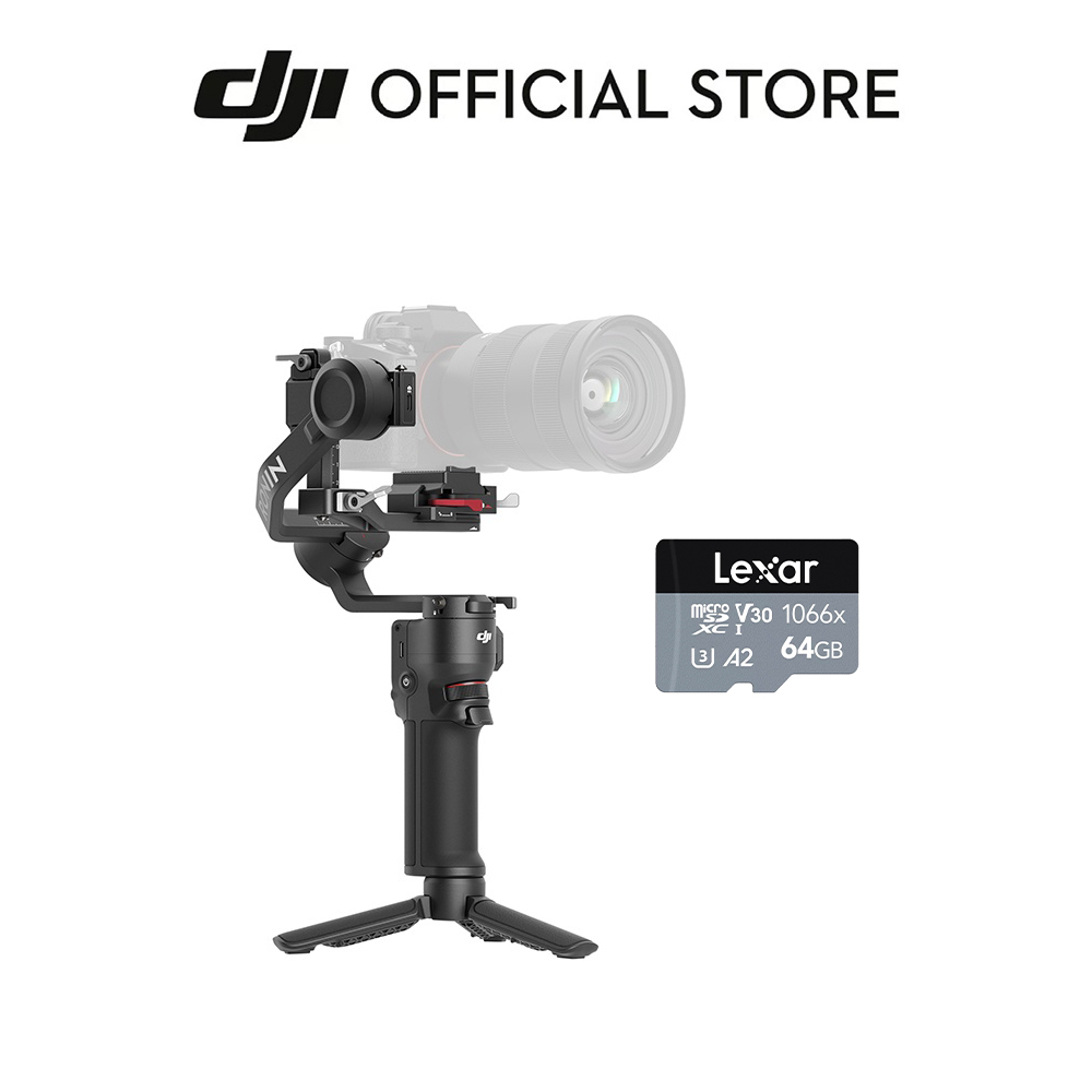 DJI RS 3 Mini - Lightweight Travel Stabilizer | 3rd-Gen RS Stabilization Algorithm
