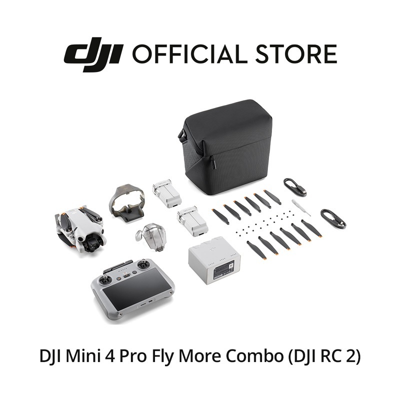 DJI Mini 4 Pro - Camera Drone 4K/60fps HDR | True Vertical Shooting | Extended Battery Life