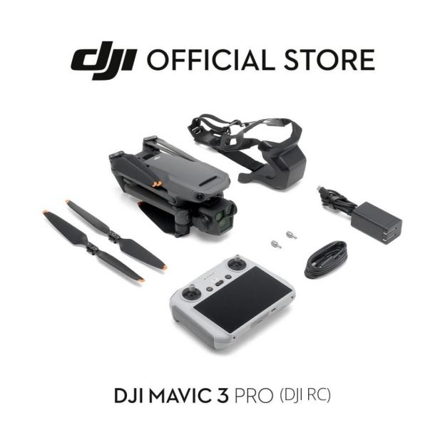 DJI Mavic 3 Pro - Camera Drone | Flagship Tri-Camera System | 4/3 CMOS Hasselblad Camera