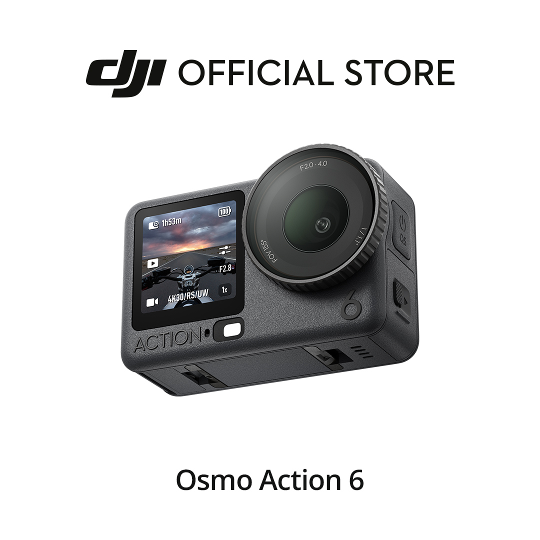DJI Osmo Action 6 - Action Camera | 1/1.1 New Sensor | 8K Video