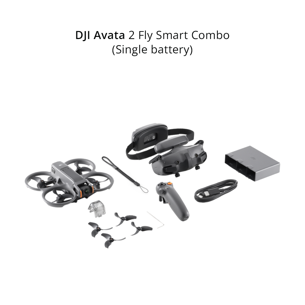 DJI Avata 2 - Camera Drones | Immersive Flight Experience | Intuitive Motion Control | Easy ACRO