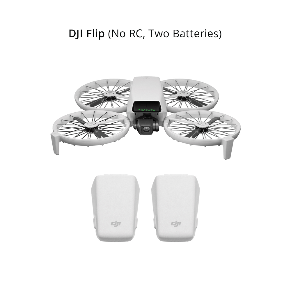 DJI Flip Foldable Full-Coverage Propeller Guard | 4K/60fps HDR Video | 31Min Max Flight