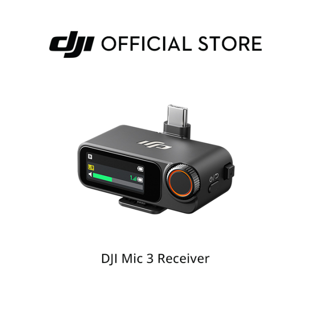 DJI Mic 3 Transmitter | Two-Level Noise Cancelling | Four-Channel Output