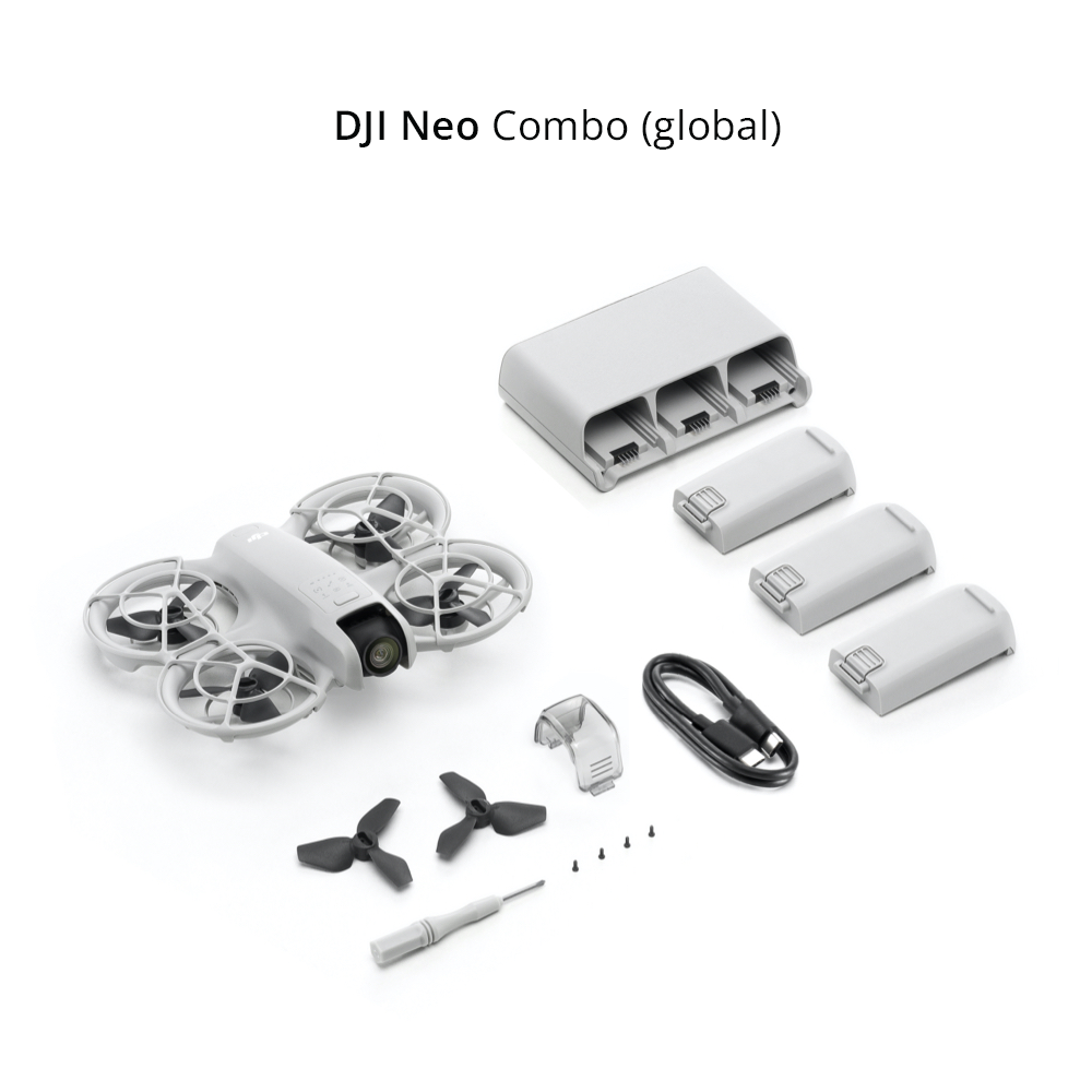 DJI Neo - Camera Drone | 4K/30fps | 135g Ultra Light Weight | Palm Landing | Beginner Friendly