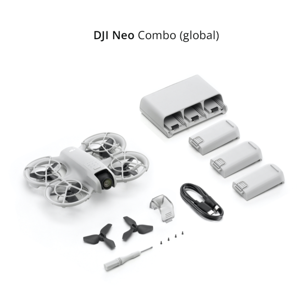 DJI Neo - Camera Drone | 4K/30fps | 135g Ultra Light Weight | Palm Landing | Beginner Friendly
