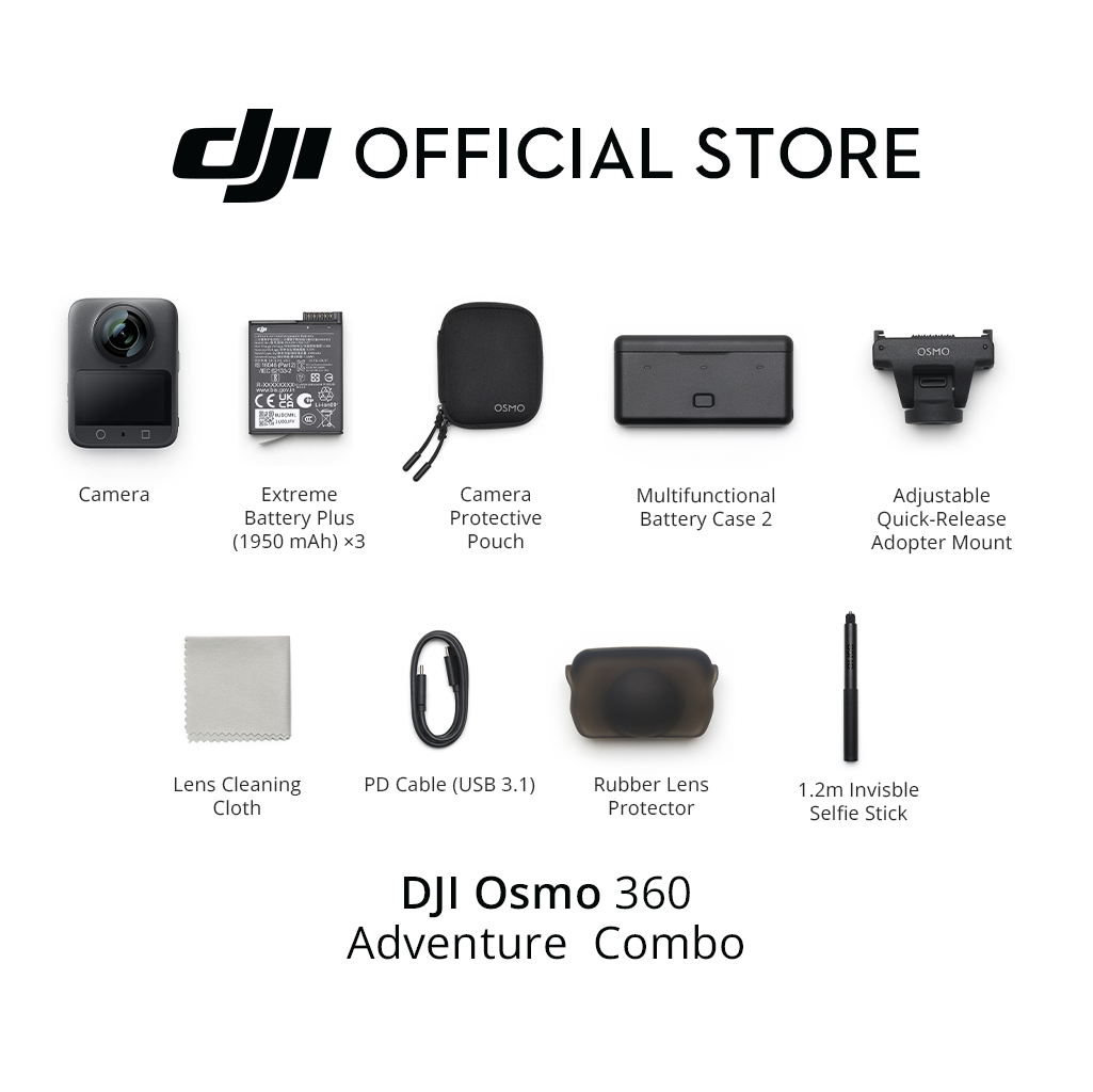 DJI Osmo Action 360 | 8K Revolutionary 360° Camera