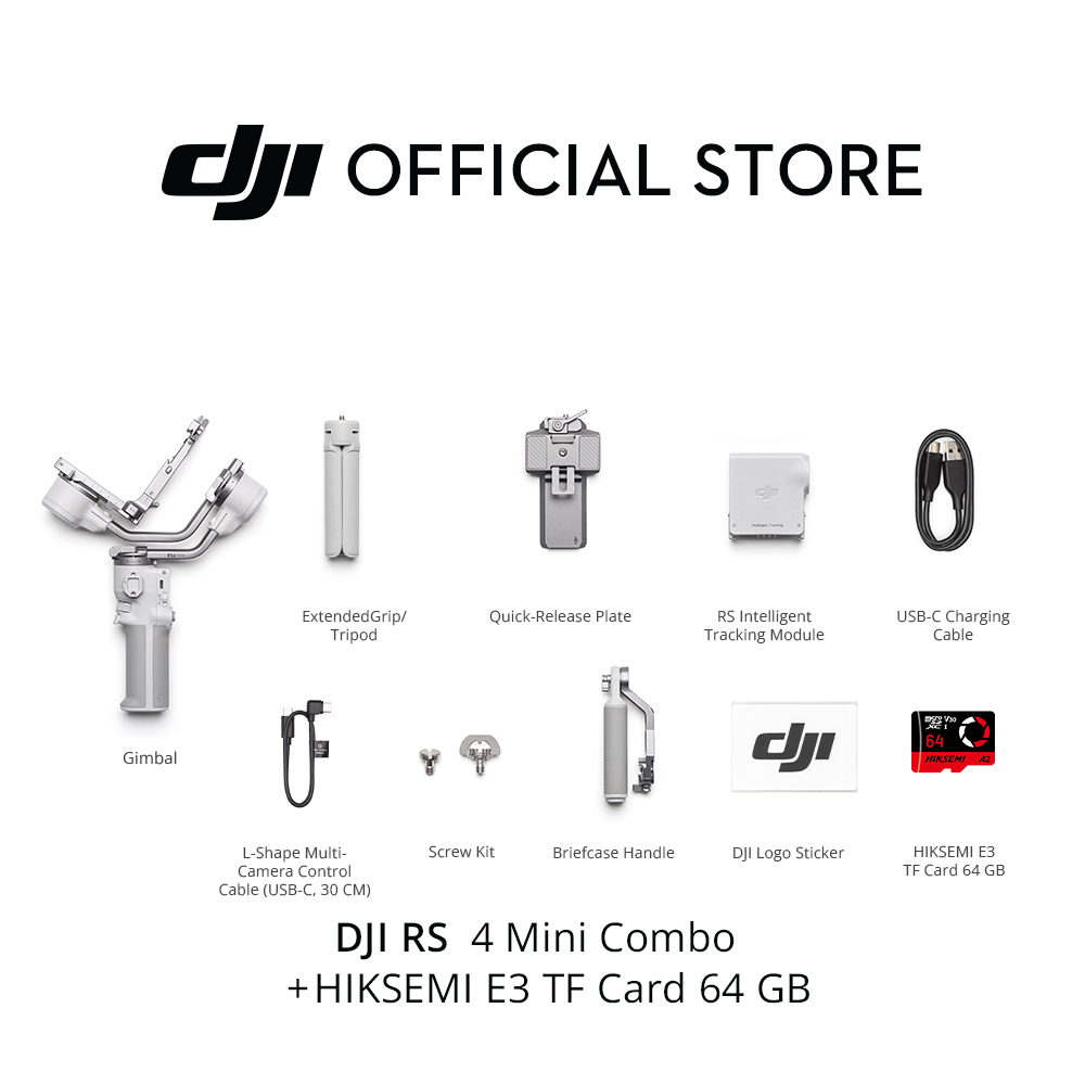 RS 4 Mini - Intelligent Tracking | Stunning Results | Auto Axis Locks, Start Filming Right Away