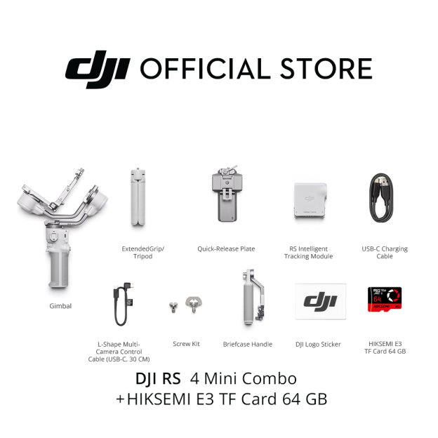 RS 4 Mini - Intelligent Tracking | Stunning Results | Auto Axis Locks, Start Filming Right Away