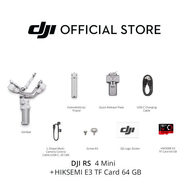 RS 4 Mini - Intelligent Tracking | Stunning Results | Auto Axis Locks, Start Filming Right Away