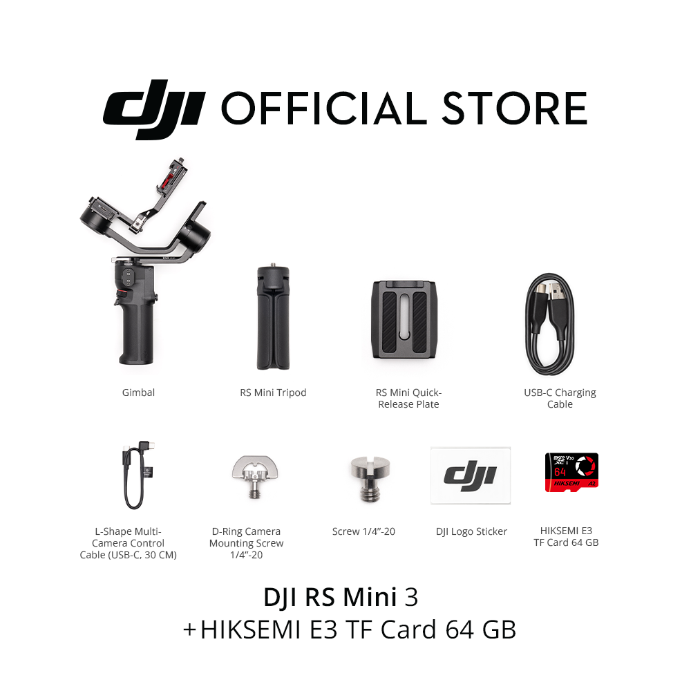 DJI Mini 3 - Camera Drone I Under 249 g I 38/51 Min Flight Time I