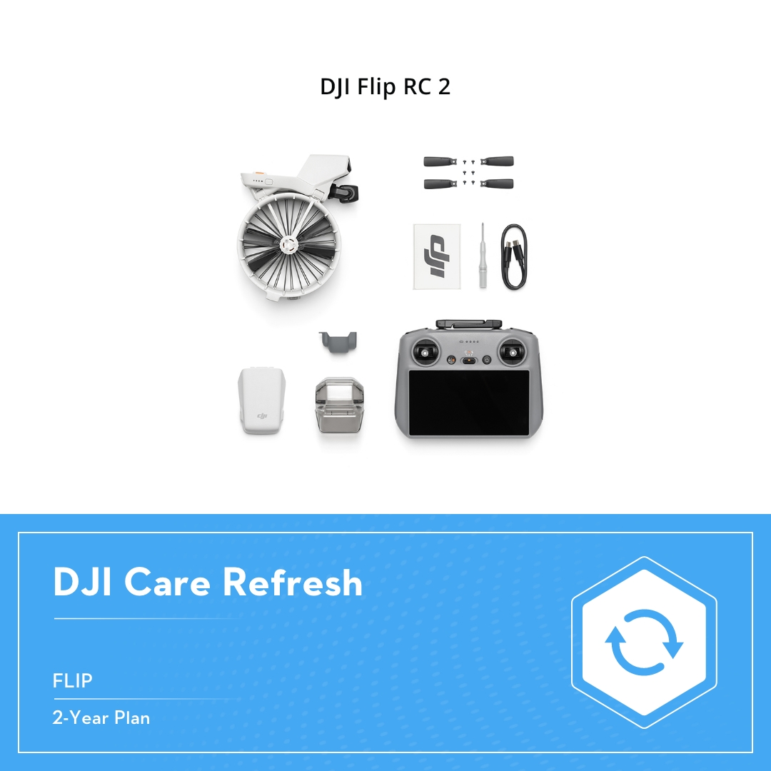 DJI Flip Foldable Full-Coverage Propeller Guard | 4K/60fps HDR Video | 31Min Max Flight