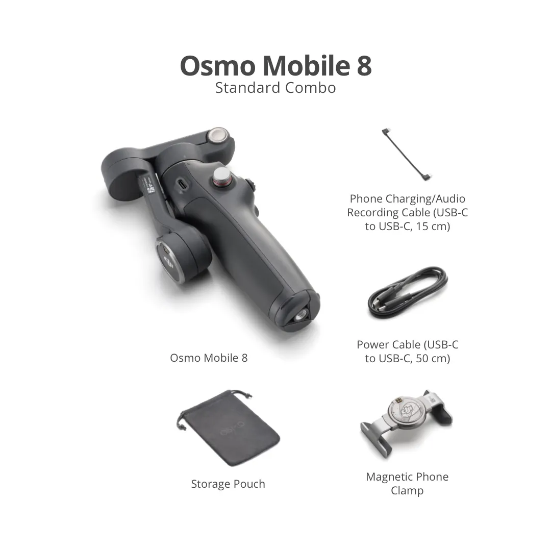 スマートフォン・携帯電話 DJI Osmo Mobile 8 スマートフォン