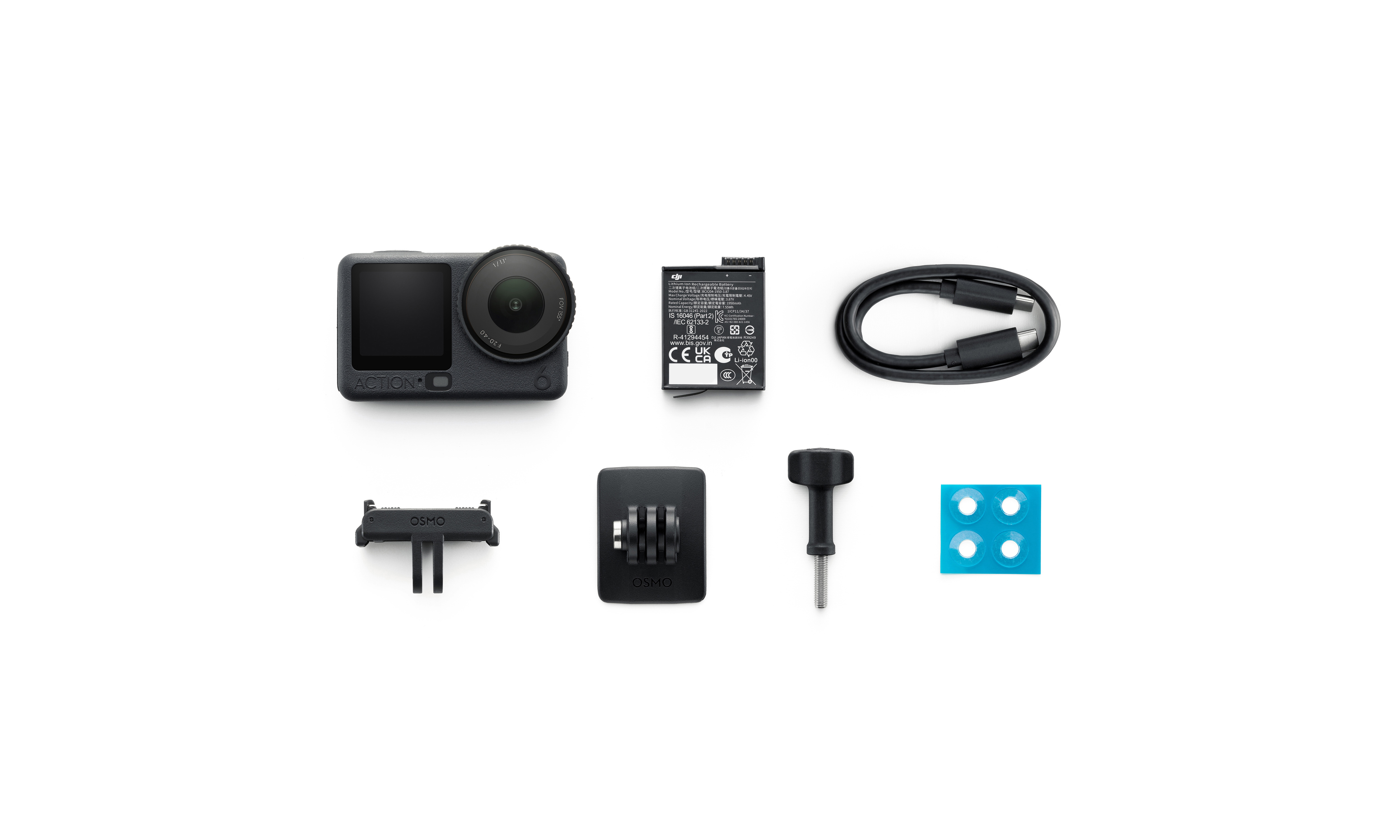 DJI Osmo Action 6 - Action Camera | 1/1.1 New Sensor | 8K Video