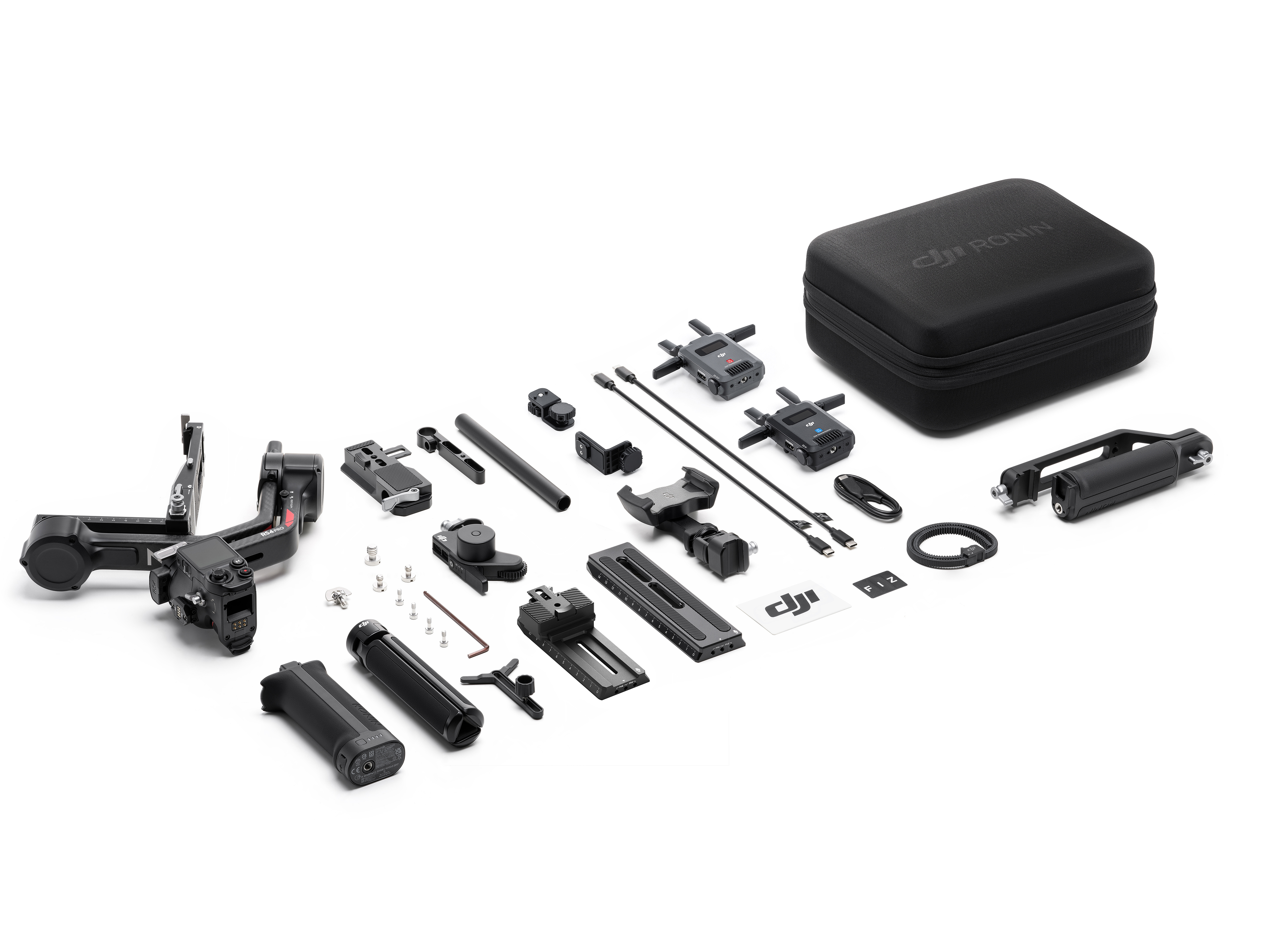 DJI RS 4 Pro - Gimbal Stabilizer | 4.5kg Payload Capacity With a 20% Increase in Motor Torque