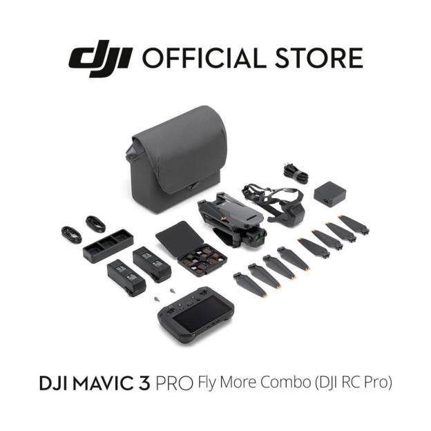 DJI Mavic 3 Pro - Camera Drone | Flagship Tri-Camera System | 4/3 CMOS Hasselblad Camera
