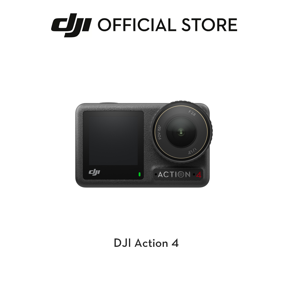 DJI Osmo Action 4 - Action Camera |10-bit & D-Log M Color Performance | Long-Lasting Battery Life