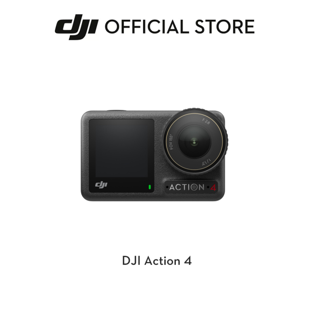 DJI Osmo Action 4 - Action Camera |10-bit & D-Log M Color Performance | Long-Lasting Battery Life