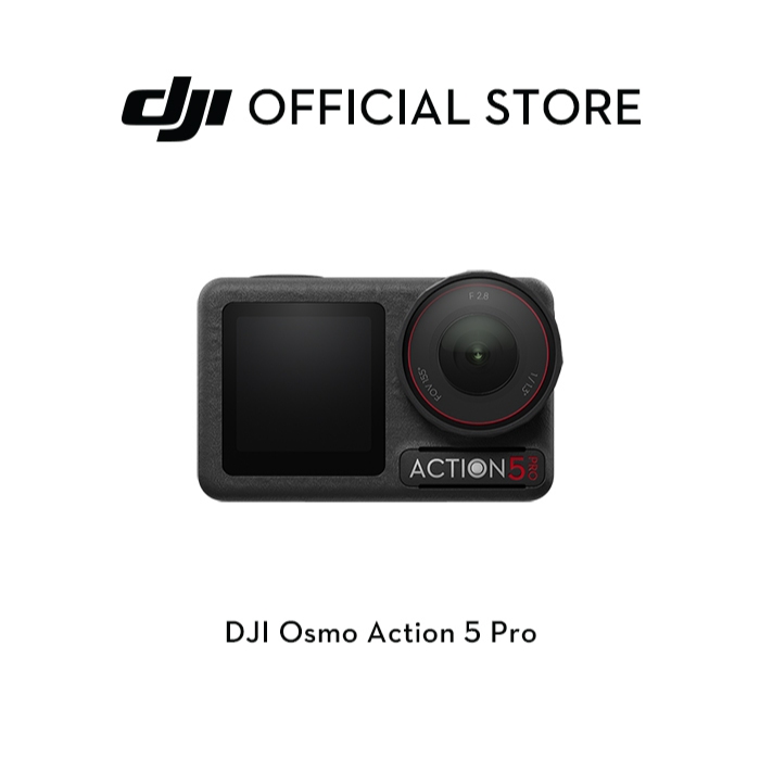 DJI Osmo Action 5 Pro - New Gen 1/1.3" sensor | Subject Tracking | 32x Slow Motion |