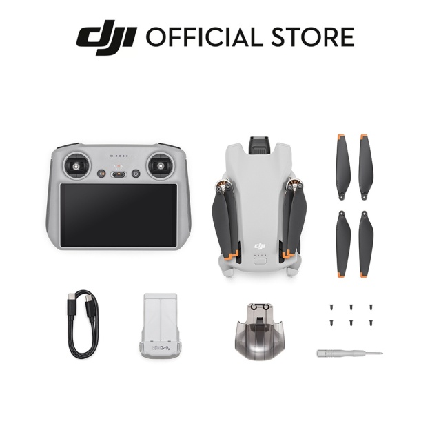 DJI Mini 3 - Camera Drone I Under 249 g I 38/51 Min Flight Time I 4K HDR Video