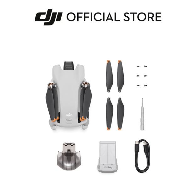DJI Mini 3 - Camera Drone I Under 249 g I 38/51 Min Flight Time I 4K HDR Video