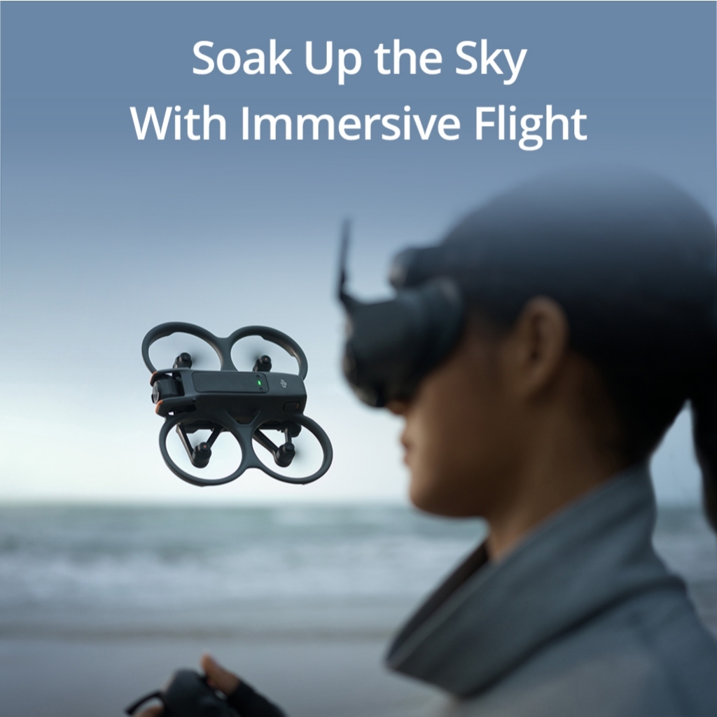 DJI Avata 2 - Camera Drones | Immersive Flight Experience | Intuitive Motion Control | Easy ACRO
