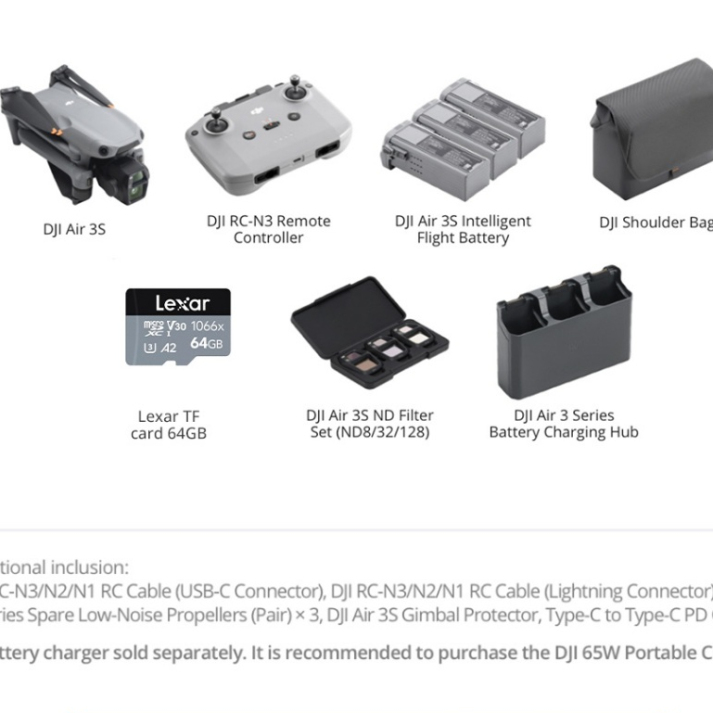 DJI Air 3S - Camera Drones | 1