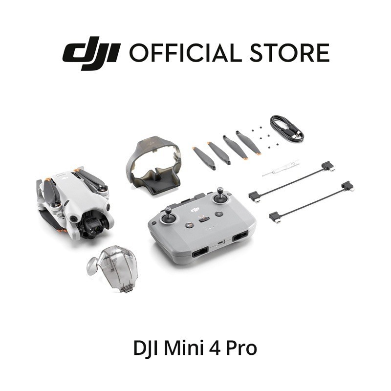 DJI Mini 4 Pro - Camera Drone 4K/60fps HDR | True Vertical Shooting | Extended Battery Life
