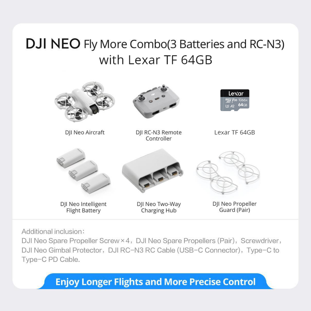 DJI Neo - Camera Drone | 4K/30fps | 135g Ultra Light Weight | Palm Landing | Beginner Friendly