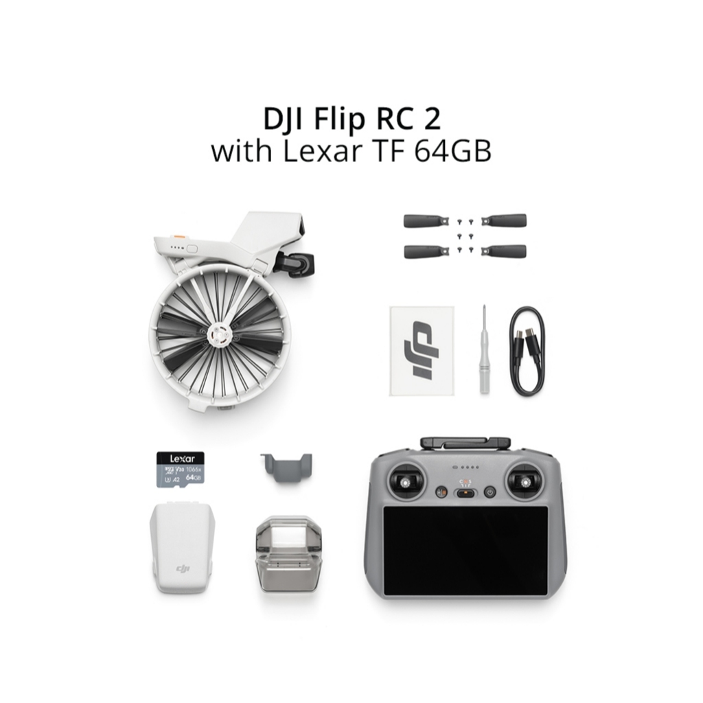 【NEW】DJI Flip Foldable Full-Coverage Propeller Guard | 4K/60fps HDR Video | 31Min Max Flight