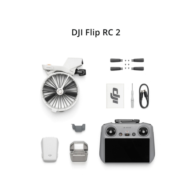 【NEW】DJI Flip Foldable Full-Coverage Propeller Guard | 4K/60fps HDR Video | 31Min Max Flight