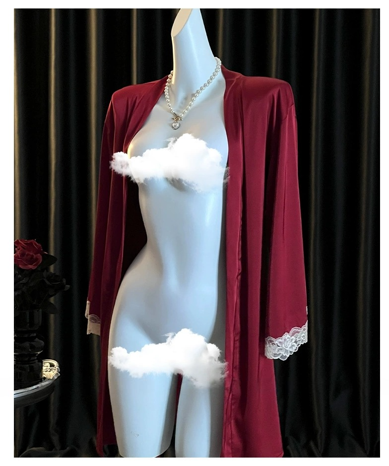 Sexy Lace Home Robe-Elegance