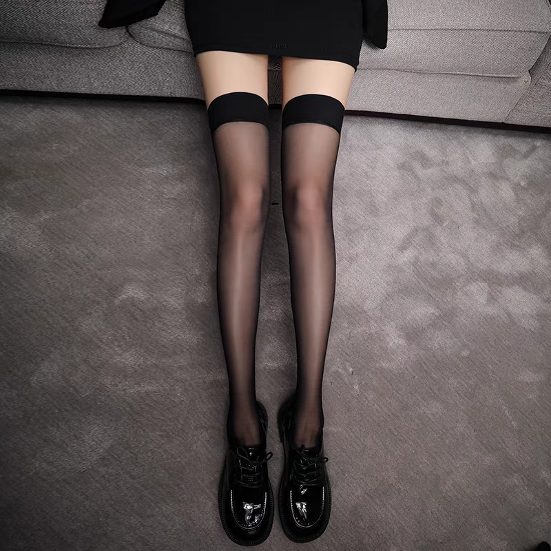Sexy Stockings with Red/Black Edges