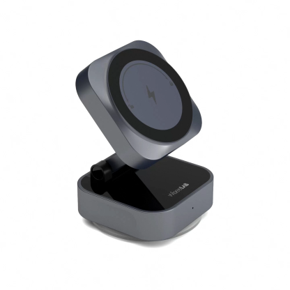 WiseeLAB MagVacuo Charger｜真空吸着＆マグネット式ワイヤレス充電器