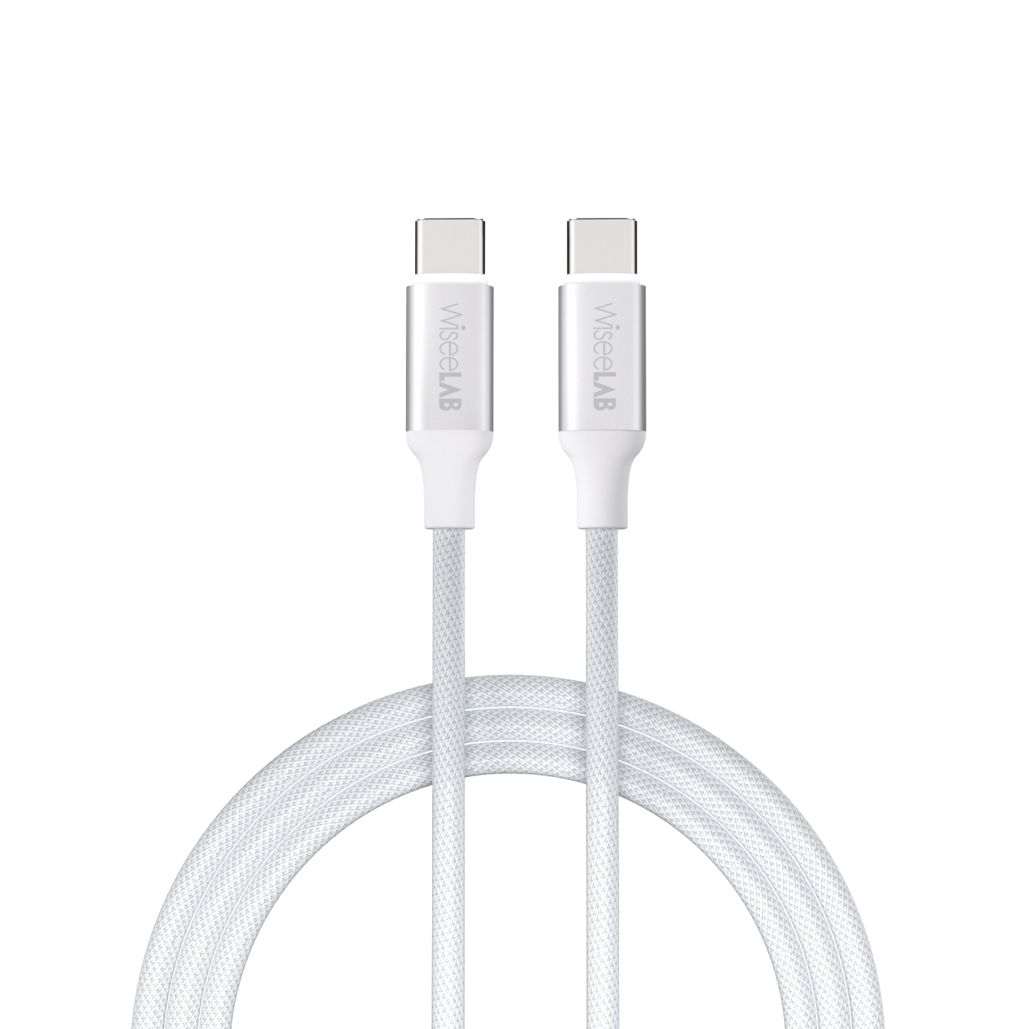 WiseeLAB USB-C & USB-C ケーブル(1.2m,ナイロン編み)-WiseeLAB公式オンラインショップ