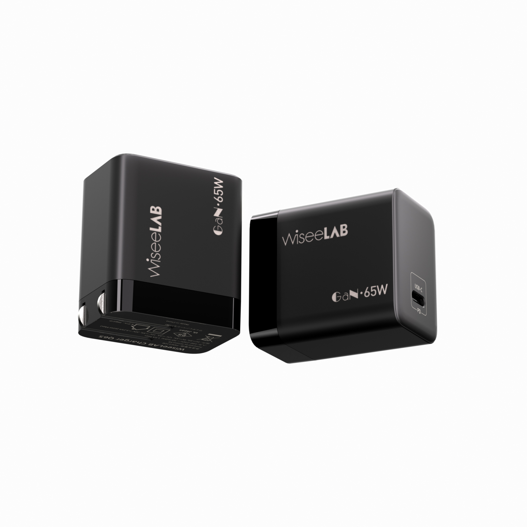 【2点セット】WiseeLAB Charger Q65｜65W急速充電器（USB-C 1ポート）