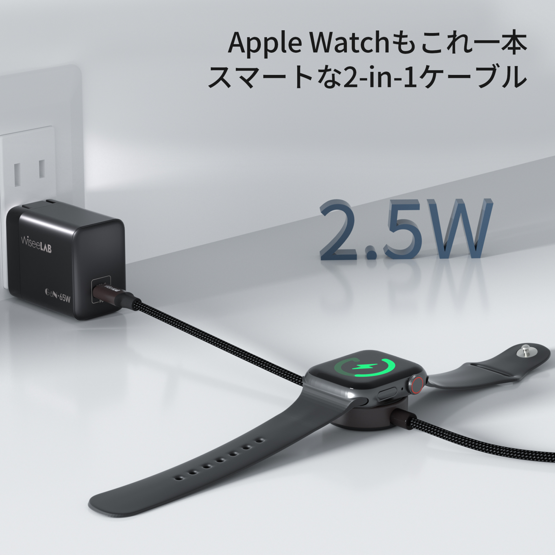 WiseeLAB Charger Q65  x MagLink セット