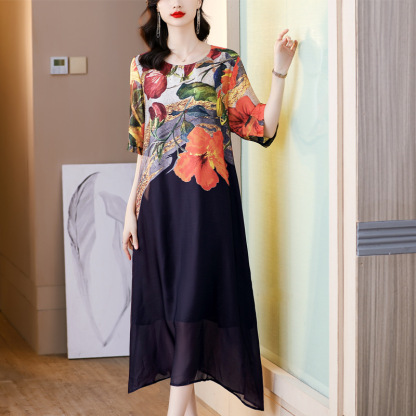 🌸2025 Italian new silk dress