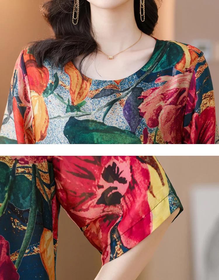 🌸2025 Italian new silk dress