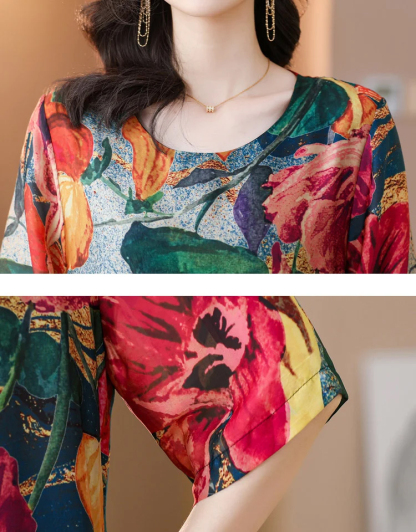 🌸2025 Italian new silk dress